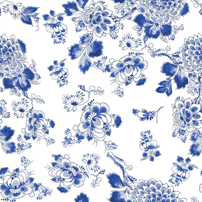 【切売m単位】Royal Delft by Nicolette Mayer ロイヤル・デルフト / Royal Delft Heritage