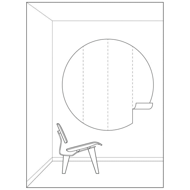 輸入壁紙 KEK Amsterdam / FIEP WESTENDORP / WALLPAPER CIRCLES MOONLIGHT CK-024