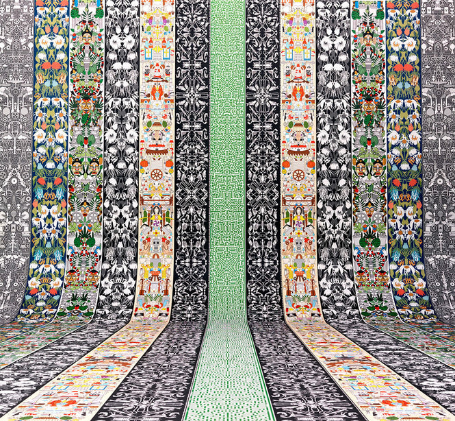 Archives Wallpaper by Studio Job / Labyrinth (JOB-02)