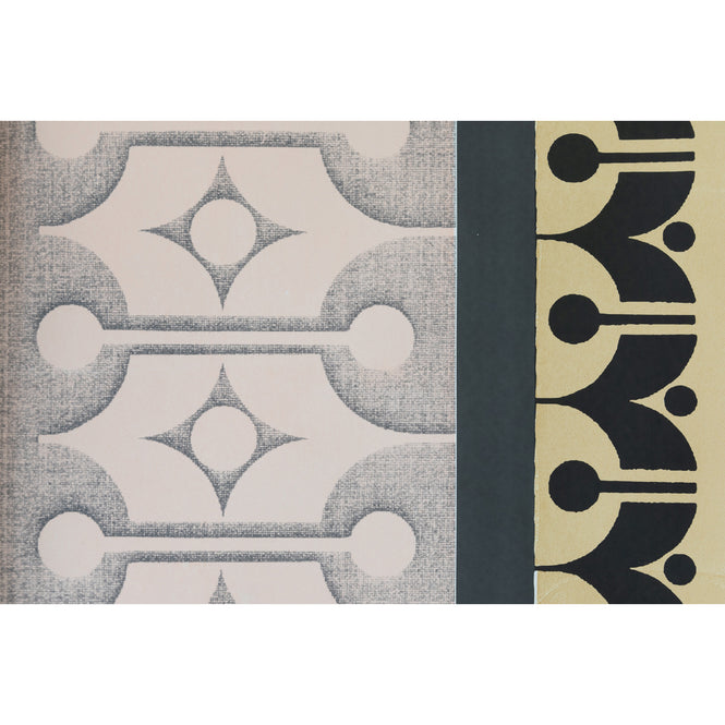 Deborah Bowness / HEIRLOOM / Sequence 2 Candy pink, Coffee brown, Sunshine yellow【3パネル1セット】