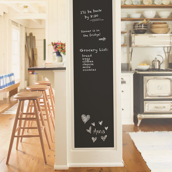 【限定数】はがせる シール 壁紙 NU WALLPAPER / Vintage Chalkboard Peel and Stick Wallpaper / NU2220