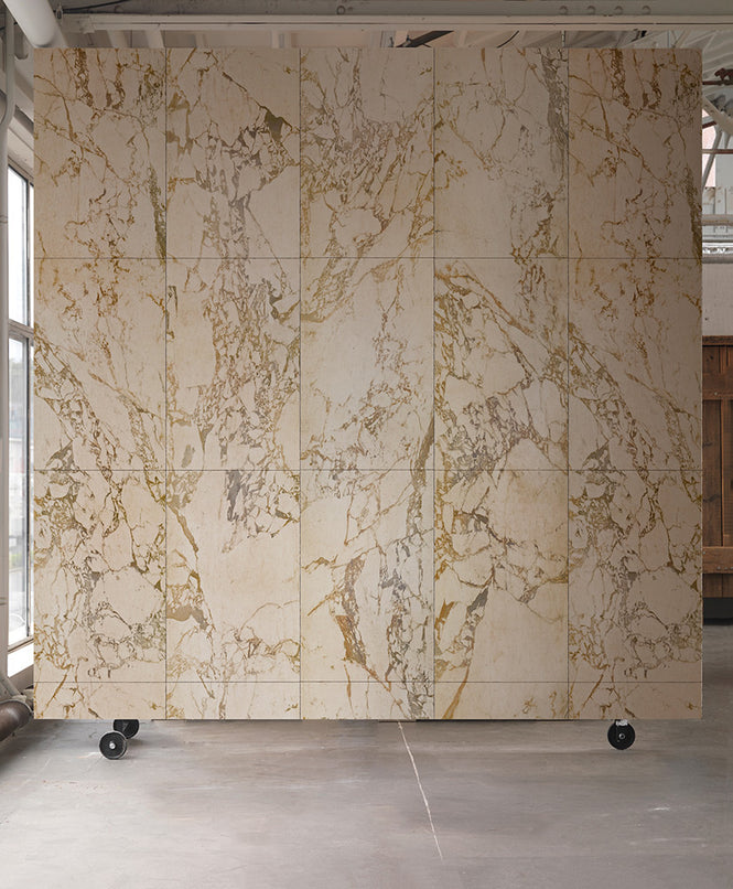 MATERIALS WALLPAPER by Piet Hein Eek BEIGE MARBLE WALLPAPER / PHM-61