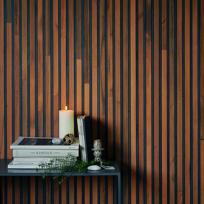 【1mサンプル】TIMBER STRIPS WALLPAPER by PIET HEIN EEK / TIM-01