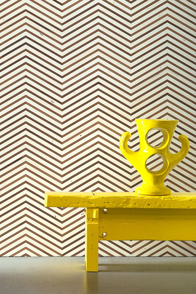 【切売m単位】TIMBER STRIPS WALLPAPER by PIET HEIN EEK / TIM-04