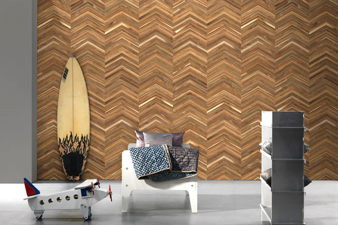【1mサンプル】TIMBER STRIPS WALLPAPER by PIET HEIN EEK / TIM-06