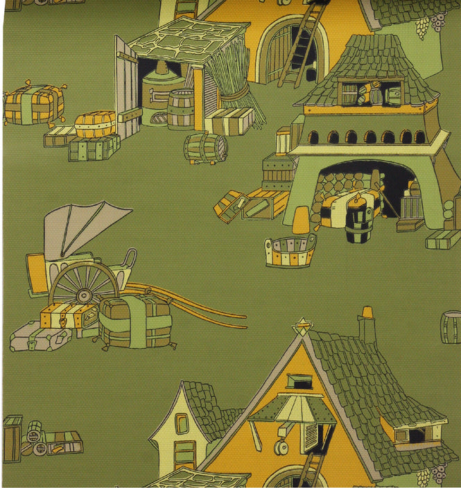 Vintage Wallpaper /  WD-48