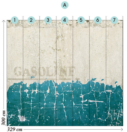 Wall&deco / Life 12 Gasoline / WDGA1201