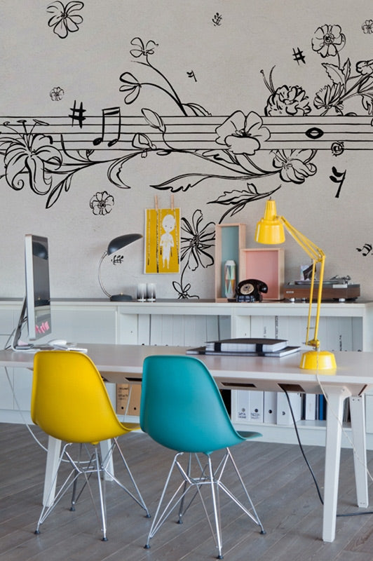 Wall&deco / Life 14 Musik Metrik / WDMM1401