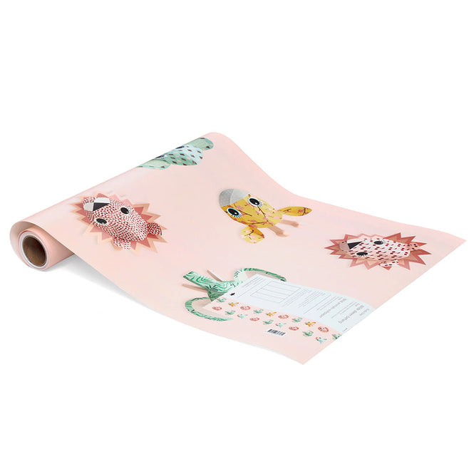 studio ditte / Wild animals wallpaper / pink