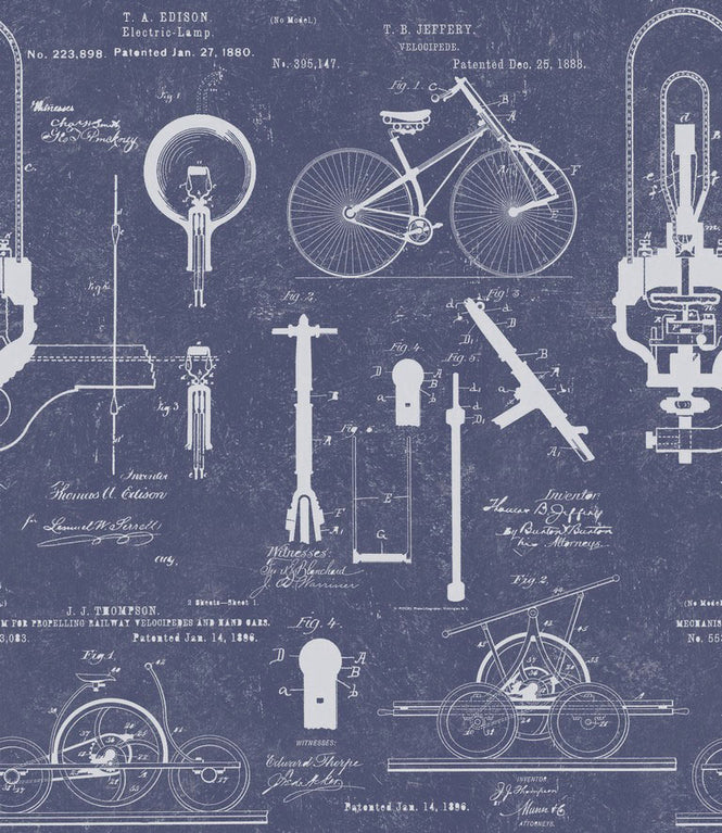 MINDTHEGAP /  PATENTS Blue WP20050