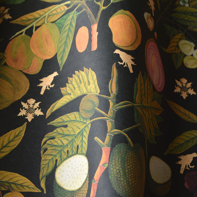 MINDTHEGAP / ASIAN FRUITS AND FLOWERS Anthracite WP20314
