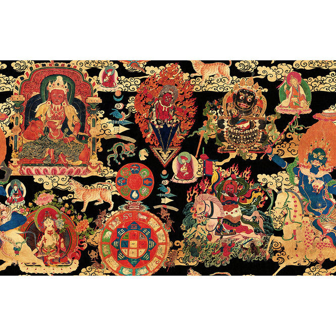 【限定数】MINDTHEGAP / THE HOME OF AN ECCENTRIC MAN /TIBETAN TAPESTRY Metallic Edition WP20450