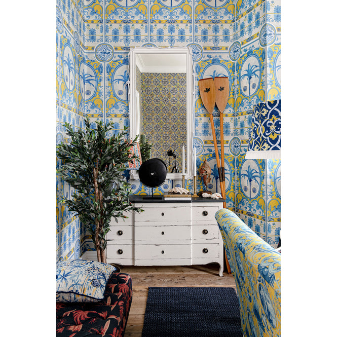 MINDTHEGAP / Sundance Villa / THE VILLA Mural Yellow WP20575