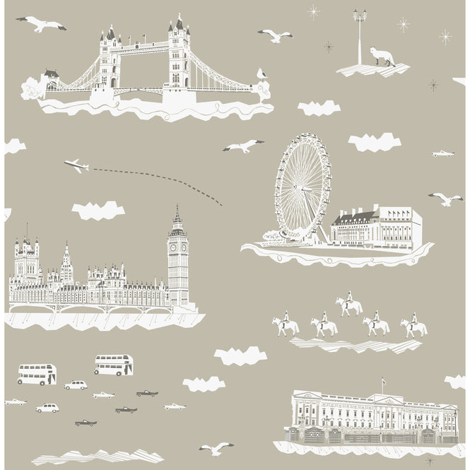 YSD LONDON / WISH YOU WERE HERE IN LONDON Evening Fog WP-WYWHL-03